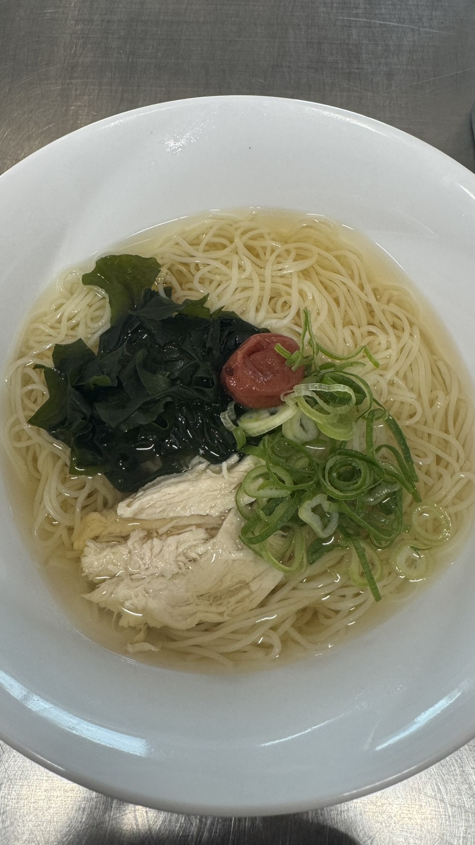 鶏だしそうめん